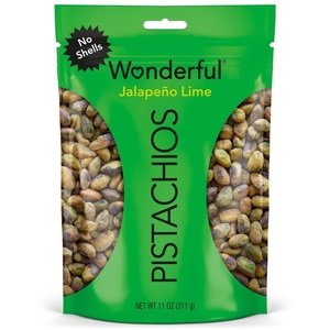 image:imageWonderful Pistachios No Shells Chili Roasted Nuts 22 Ounce Resealable Bag Protein Snacks Gluten Free Healthy Snack Vegan SnacksJalapeo Lime