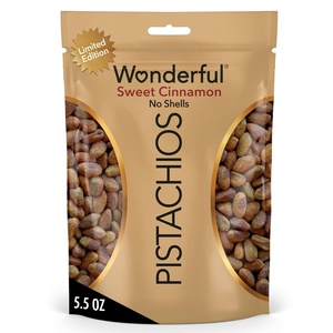 image:imageWonderful Pistachios No Shells Chili Roasted Nuts 22 Ounce Resealable Bag Protein Snacks Gluten Free Healthy Snack Vegan SnacksSweet Cinnamon