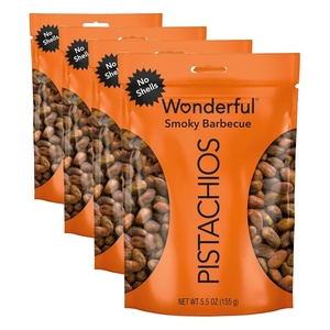 image:imageWonderful Pistachios No Shells Dill Pickle Nuts 11 Ounce Resealable Bag Protein Snacks Gluten Free Healthy SnacksBBQ